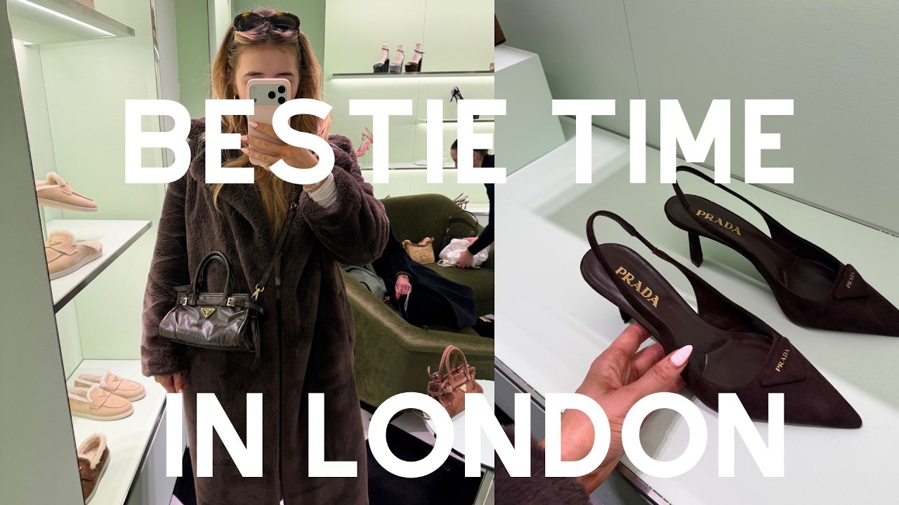 Come Shopping With Me & My Bestie - Designer Bag Shopping In London - Spitalfields & Staycation