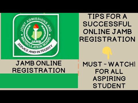 JAMB 2021 | TIPS FOR SUCCESSFUL JAMB REGISTRATION