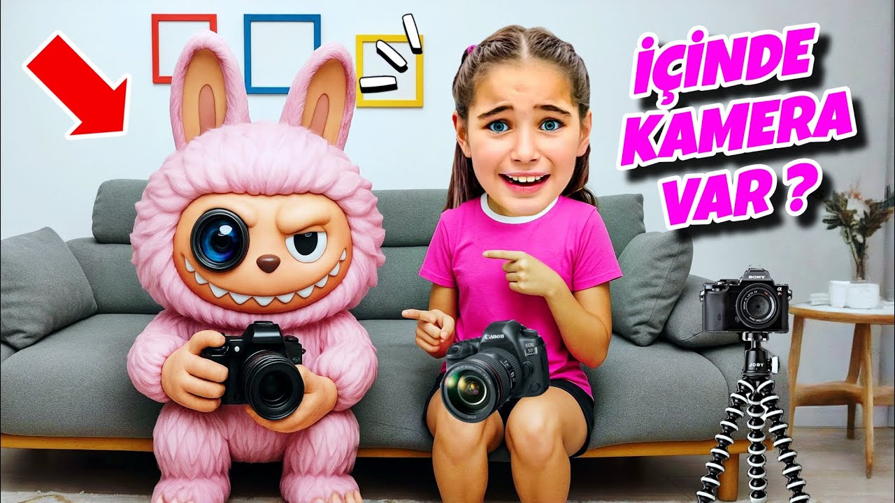 ELİF LABUBU GÖZÜNDE KAMERA VAR ‼️ İÇİNİ AÇTIK NE ÇIKTI ?! 