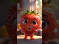 Strawberry 🍓 Speaks! The Sweet & Healthy AI 3D Fruit You Must See #ai #trending #shorts #shortsfeed