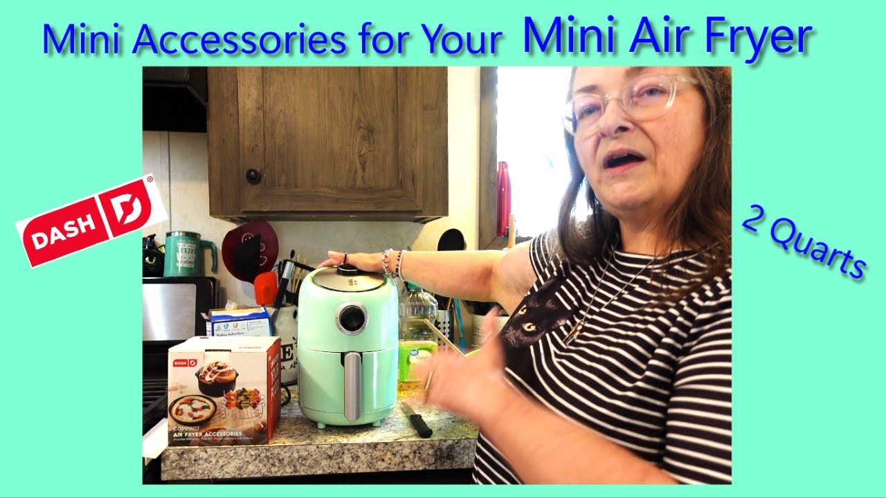 Dash 2 Quart Mini Air Fryer Accessories ~ These are AWESOME!!! 