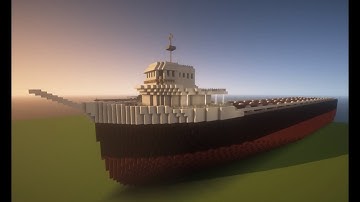 Minecraft SS Edmund Fitzgerald Interior Tutorial Part 3