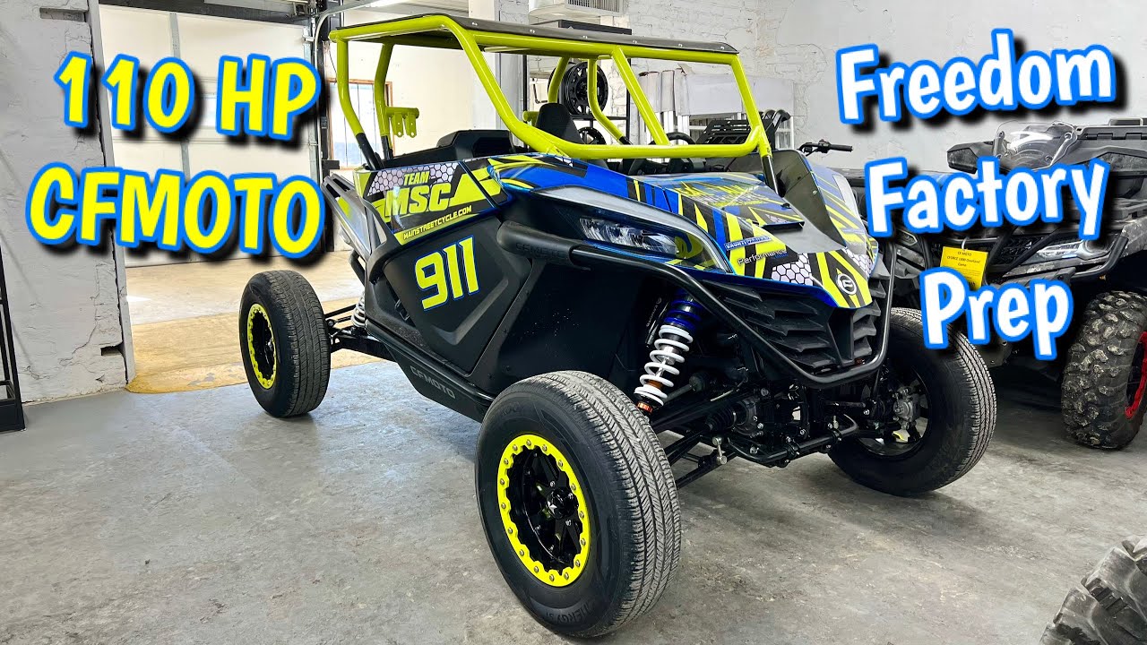 Building a 100+ HP CFMOTO to Race at the Freedom Factory | 2023