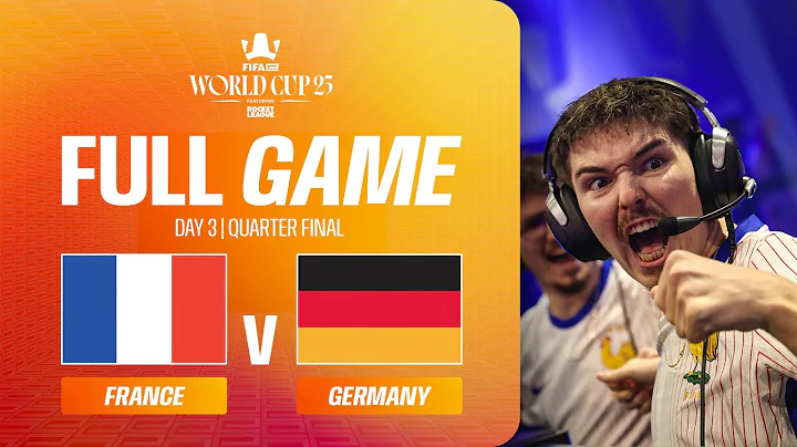 France Sweep Germany To Qualify For Semi Finals! | FIFAe World Cup ft Rocket League