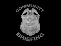 Milwaukee Police Department Community Briefing - September 13, 2022, Officer Involved Shooting
