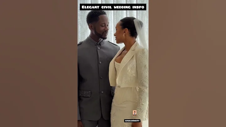 Temi Otedols & Mr Eazi | Monaco Civil Wedding Style Inspo