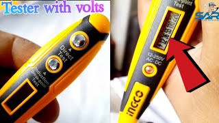 Ingco Company New Test Pencil Complete Review | Tester With Voltage Ac - Dc