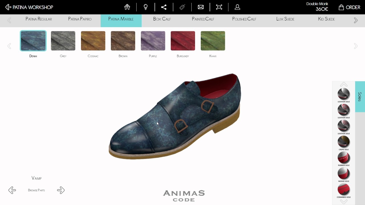 Shoes \u0026 Accessories 3D configurator 