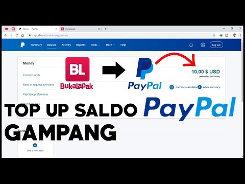 Beli pulsa dengan Paypal. 