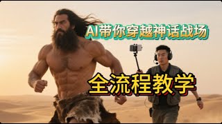 AI穿越VLOG全教程！0基础打造爆款“神话灾难现场”短片  从0到爆款：AI神话实况VLOG制作全流程｜含配音、对口型、剪辑教学