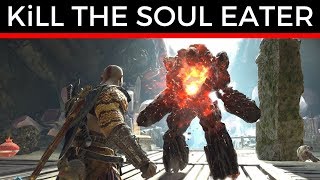 God Of War How To Kill The Soul Eater Fast & Easy Way Gameplay Walkthrough Game Guide PS4 Pro screenshot 4