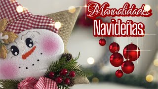 4 Manualidades Navideñas?/ Ideas con carton y latas  / Diy Christmas / Artesanato Natalino