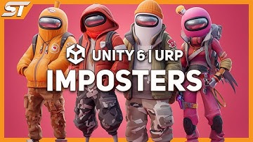 Duizenden polygonen betekenen NIETS | Amplify Imposters Tutorial (Unity 6 & URP)