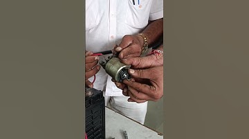 Engine Starter motor Solenoid testing #automobile