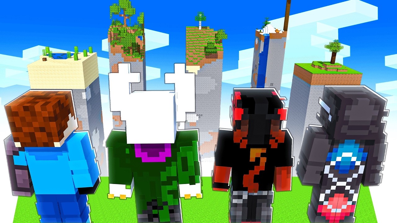 Minecraft pero el MUNDO se VACIA