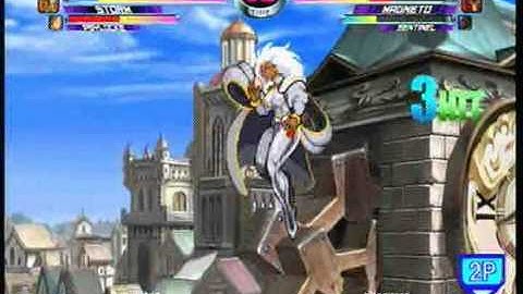 MvC2 Online (360): Brett (MSP) vs Phocus (Sent/Cab/Mag) 12 .:9.1.10:.