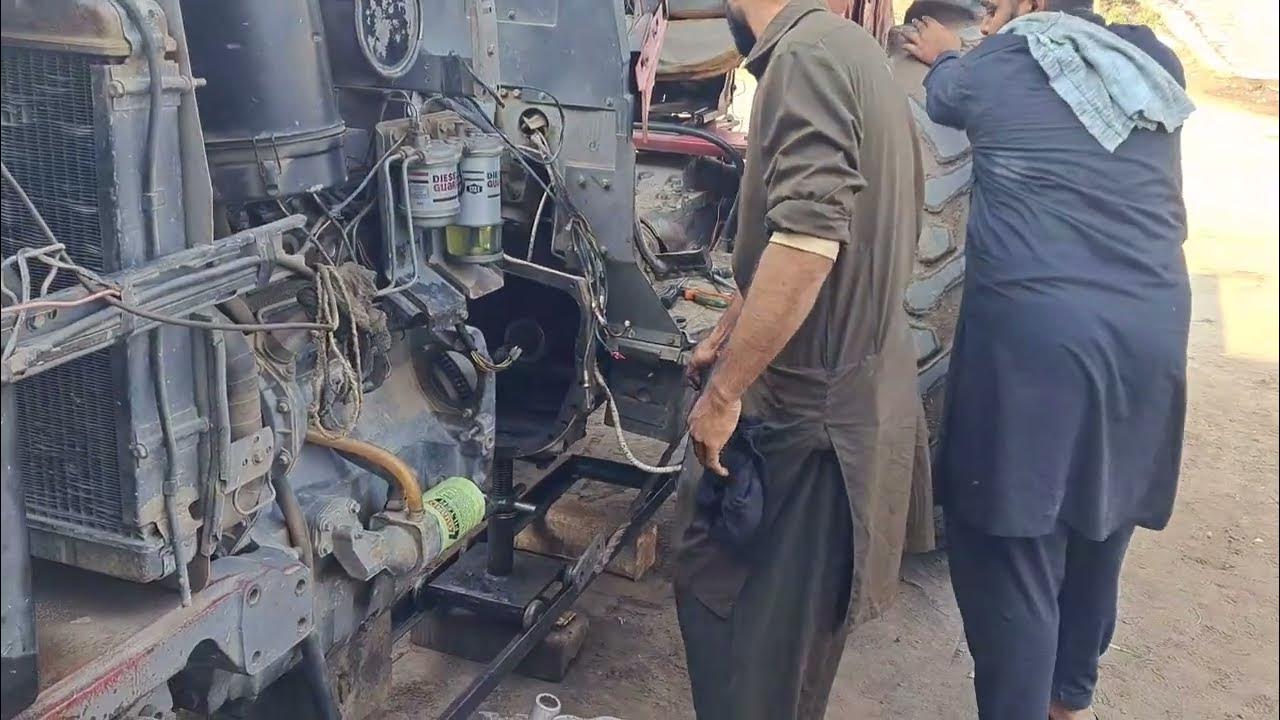 Massey 385 clutch plate repair and replacement / Massey 385 ki clutch plate ka kaam YouTube