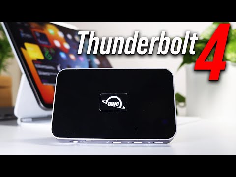You Need This for M1 iPad Pro and Mac Mini! | OWC Thunderbolt 4 Hub +Dock