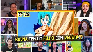 PESSOAS FICAM EM CHOQUE AO VER BULMA TEM UM FILHO COM VEGETA!!! Dragon Ball Z EP 126