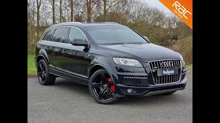 2011 Audi Q7 S-Line 3.0 TDI BT61JXP Rockpoint Cars