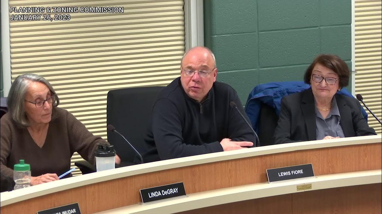 Enfield, CT Planning & Zoning Commission January 26, 2023 YouTube