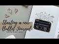 Plan With Me || Starting a new Bullet Journal