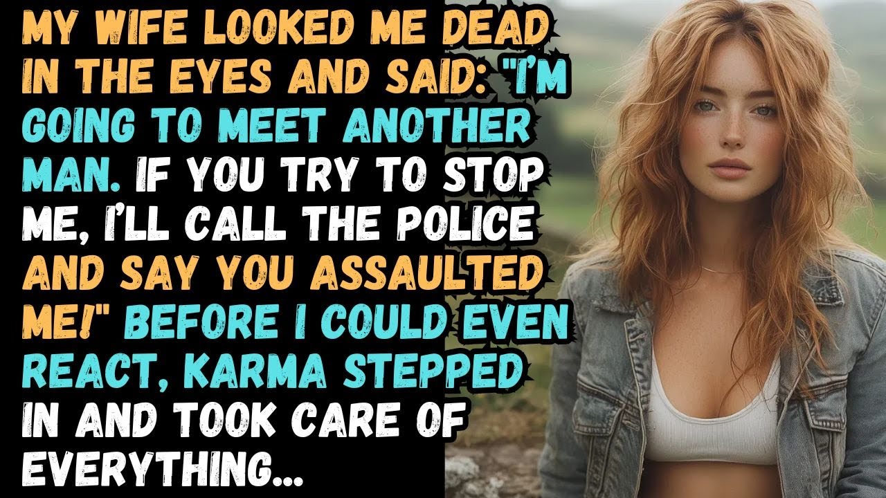 Outline Video My Wife's Threat Backfired—Karma Delivered the Perfect Justice. Cheating Wife Story, Reddit Story