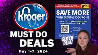 *RUN Glitch Deal* Kroger MUST DO Deals for 5/1-5/7 | $.99 Sale, 5x Digitals, Weekly Digitals, & MORE screenshot 3