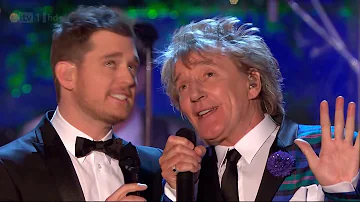 Winter Wonderland - Rod Stewart & Michael Buble - Christmas