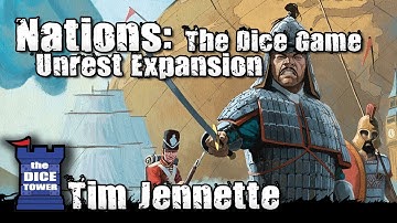 Nations: the Dice Game Unrest Expansion Review - with Tim Jennette