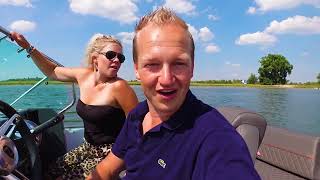 Eerste keer Wakeboarden en Barbecueën op het strandje! Vlog #25