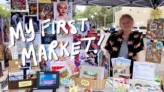 ★ my FIRST ART MARKET was it worth the money? ★