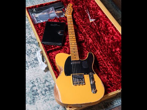☆Custom HardRelic Blond Telecaster☆ 2024 Fender Custom