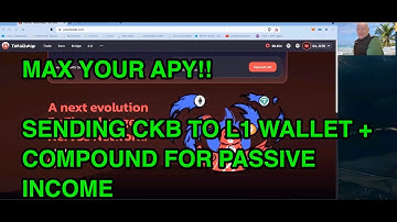 How To Transfer CKB To YokaiSwap (Neuron Wallet) + Compounding To Maximize APY + Passive Income!!!