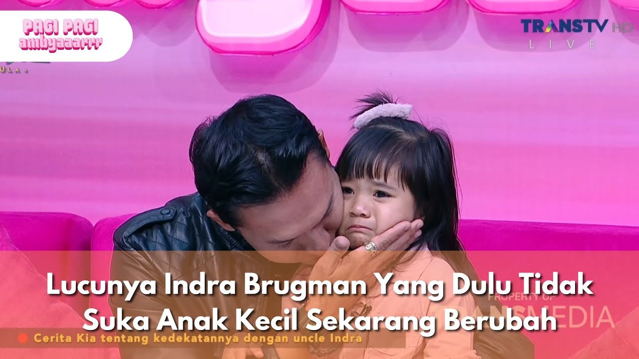 Lucunya Indra Brugman Yang Dulu Tidak Suka Anak Kecil Sekarang Berubah -PAGI PAGI AMBYAR (7/11/25)P1