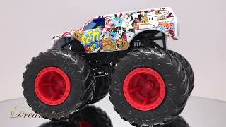 HOT WHEELS MONSTER TRUCKS POTTY CENTRAL 1/64 STUNT STORMl MATTEL ホットウィール モンスタートラック ポッティ･セントラル screenshot 5