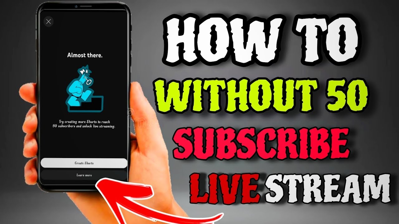 Live Stream on YouTube Without 50 Subscribers |How to Go Live on ...