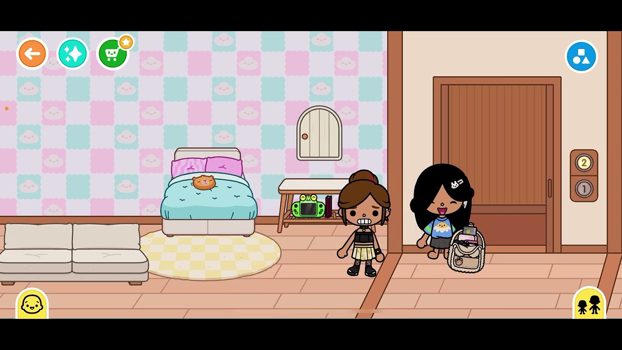 Тока бока школа🎒