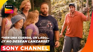 ¡Por esta razón hay que soltar a tiempo la cuerda al lanzarse a un lago! | Sony Channel by Sony Channel Latinoamérica 318 views 3 weeks ago 2 minutes, 3 seconds