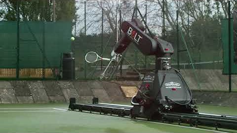 Robots Playing Tennis!