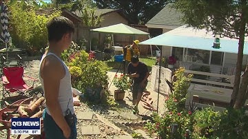 Quick-thinking neighbors help prevent wildfire from spreading