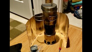 update on my Lixada woodstove set, and the new stainless set with pot currently available