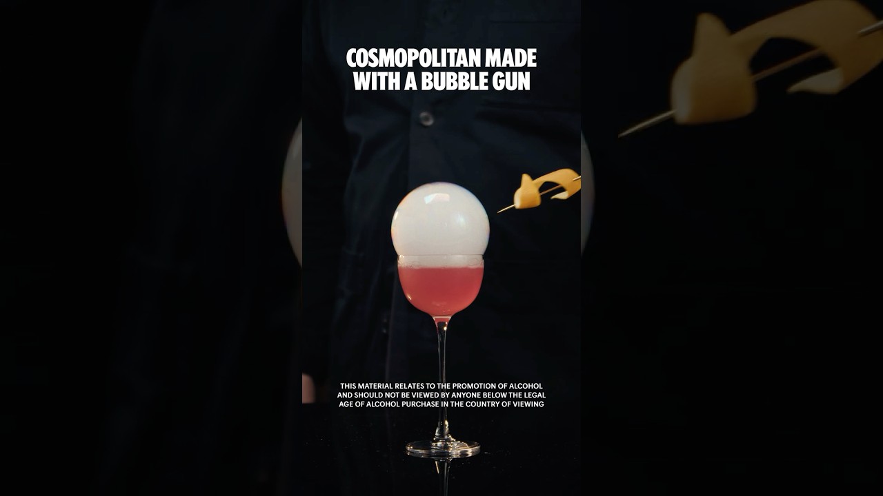 Intensify the Aroma of Your Drinks With a Bubble Gun!