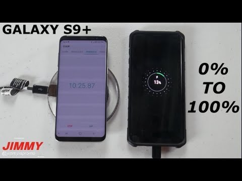 Galaxy S9 S9 Battery Charging Test 0 100 Youtube