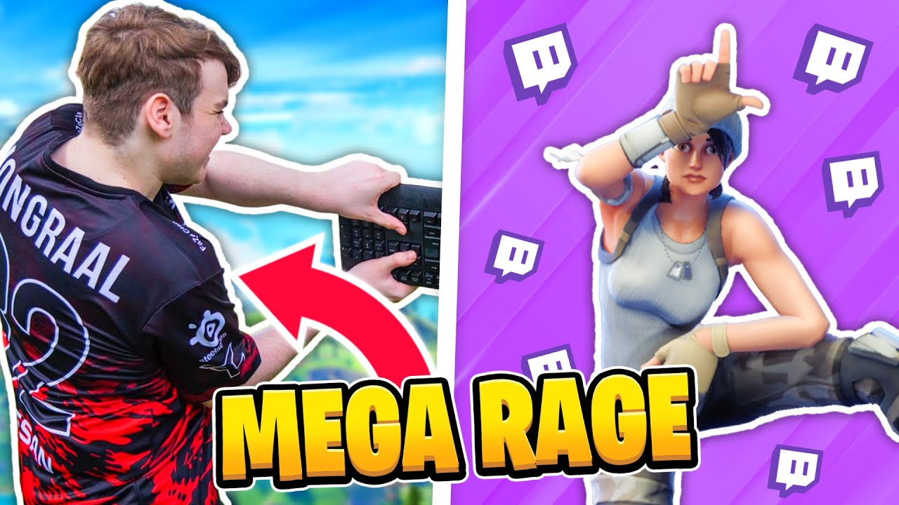 NAJWIĘKSZE RAGE STREAMERÓW W FORTNITE 🤬🔥 - YouTube