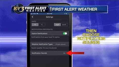 How to Turn Off the Station Notification Alert sound