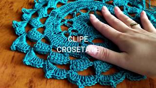 Motiv circular crosetat/ crochet round motif / tuto motif au crochet En, Fr expl.