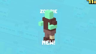 Crossy Road · Let's Play · #TheDress unlocks Zombie screenshot 4