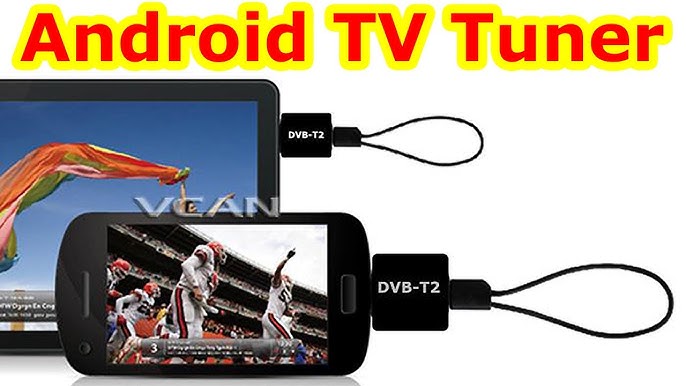 RECEPTOR DIGITAL TERRESTRE DVB-T2 PARA TABLET ANDROID SMARTPHONE MICRO-USB  TV