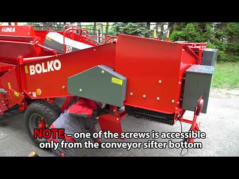 How to start Bolko harvester